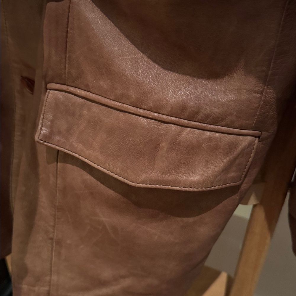 Scully Western Men's Long Size 50 Leather Jacket - Picture 3 of 13